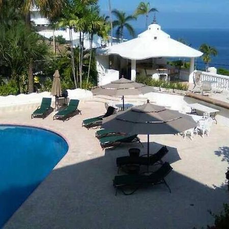 Villa Palmitas Acogedor Departamento Nivel Piscina Gigante Jardines Acapulco Exterior foto